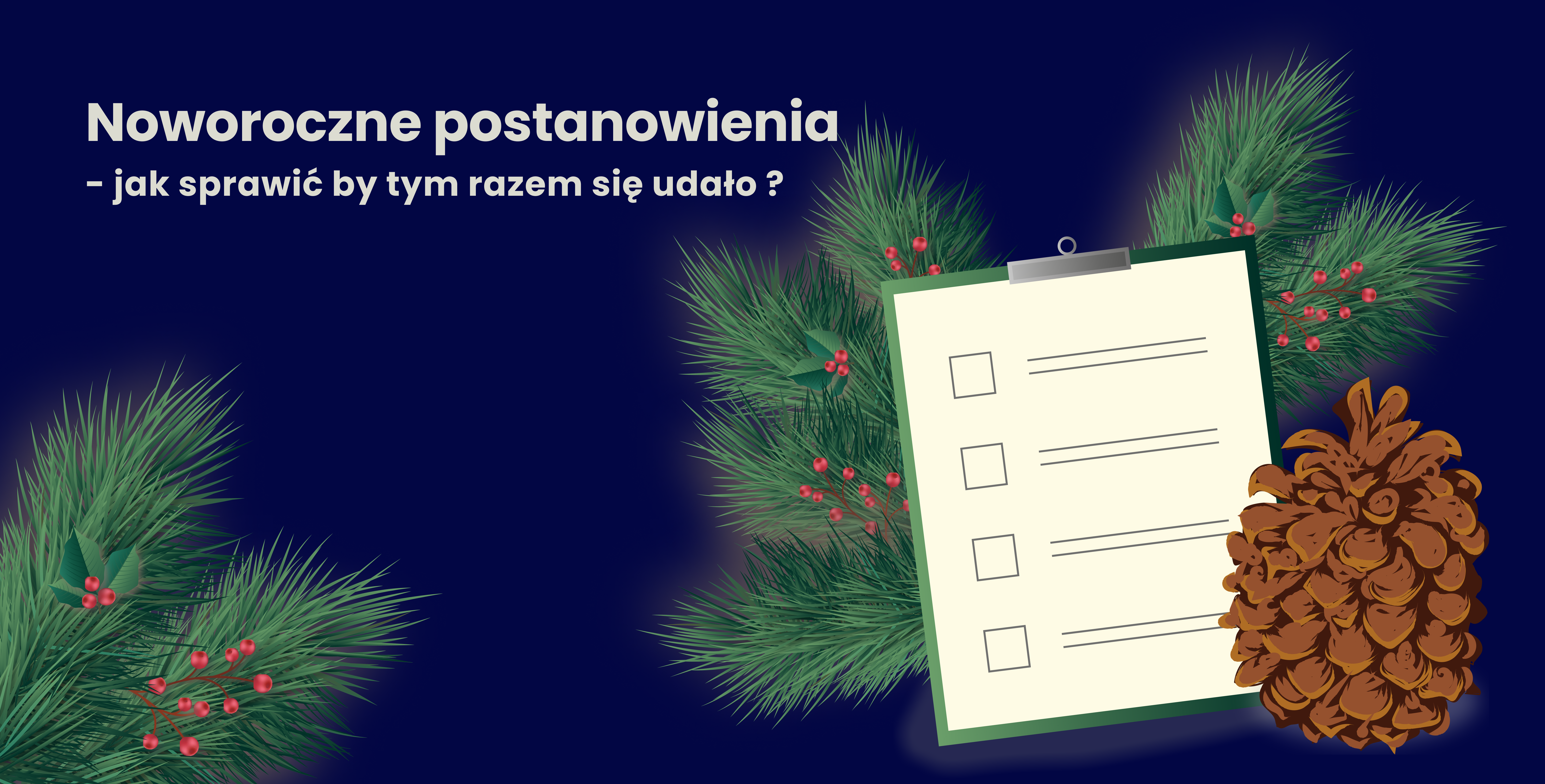 Każdy z nas choć raz miał listę własnych zmian które chciał wprowadzić na nowy rok. Często kończyło się tylko na ich spisaniu a czasem na podjętej próbie. W jaki sposób możemy spełnić swoje noworoczne plany ?